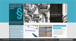 Desktop Screenshot of liegenschaftsverwaltung.at
